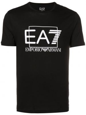 T-shirt Ea7 Emporio Armani svart