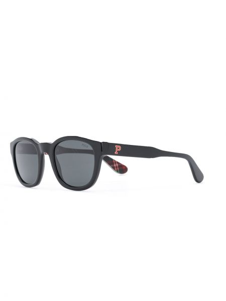 Gafas de sol a cuadros Polo Ralph Lauren negro