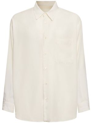 Camiseta lyocell Lemaire blanco