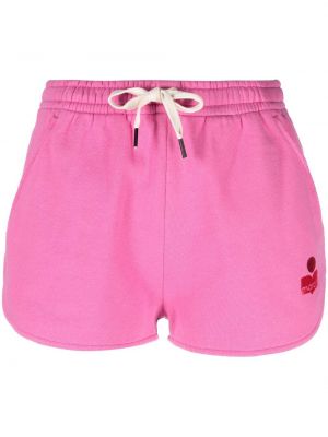 Pantaloni scurți Isabel Marant Etoile roz