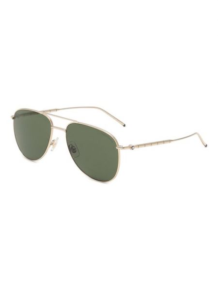 Зеленые очки солнцезащитные Montblanc