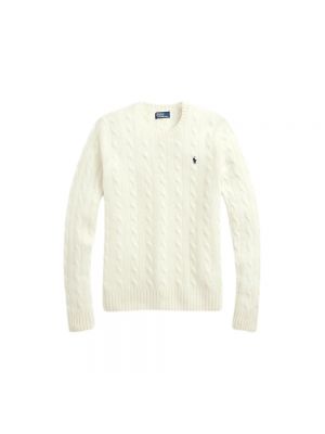 Sweter z kaszmiru Polo Ralph Lauren beżowy
