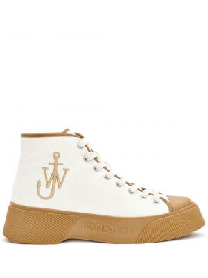 Sneakers con stampa Jw Anderson bianco