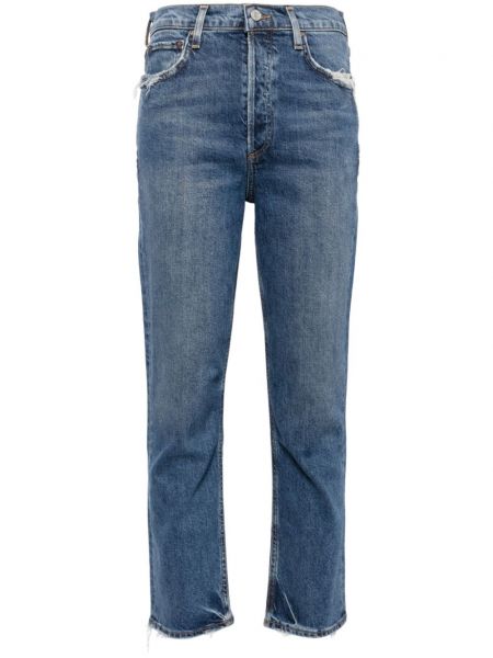 Jeans 7/8 Agolde blå