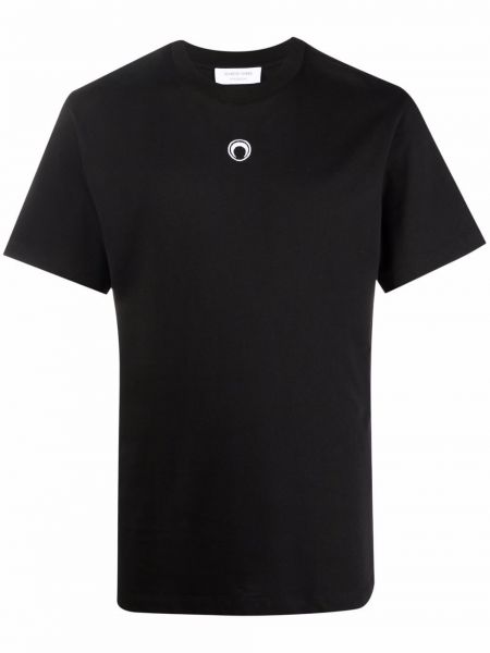Camiseta con estampado Marine Serre negro
