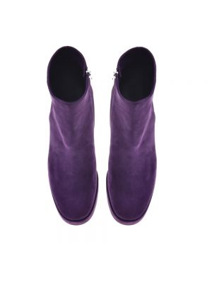 Botas de agua de ante Baldinini violeta