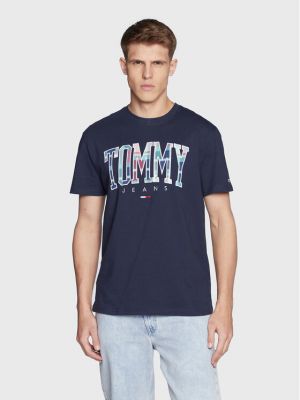 Карирана тениска Tommy Jeans