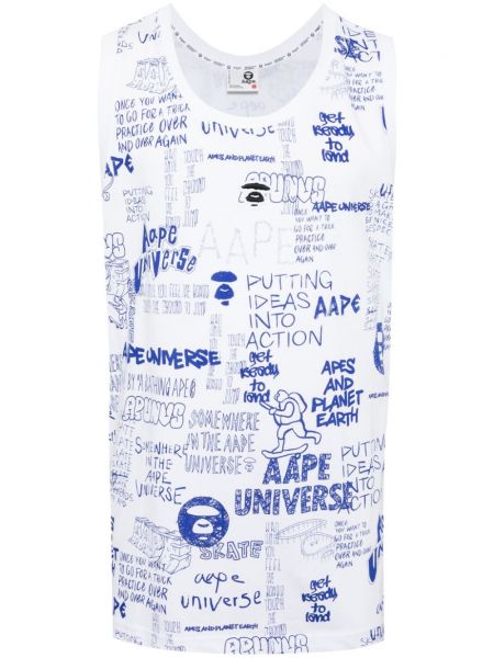 Skjorte Aape By *a Bathing Ape® hvid