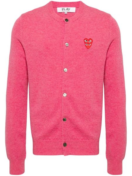 Yün süveter Comme Des Garçons Play pembe