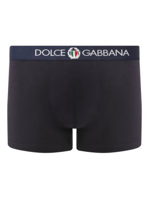 Хлопковые боксеры Dolce & Gabbana синие