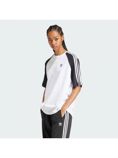 Koszulka bawełniana oversize Adidas Originals