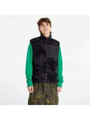 Černá oboustranná fleecová vesta Adidas Originals