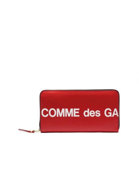 Geldbörse mit reißverschluss Comme Des Garçons rot