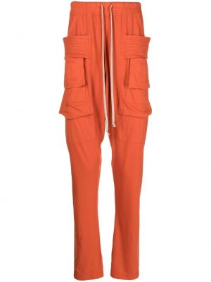 Pantaloni cargo Rick Owens Drkshdw, arancione