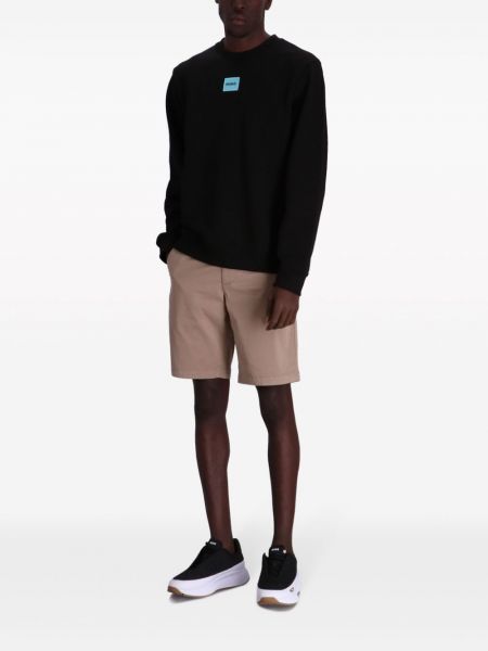 Sweatshirt aus baumwoll Hugo schwarz
