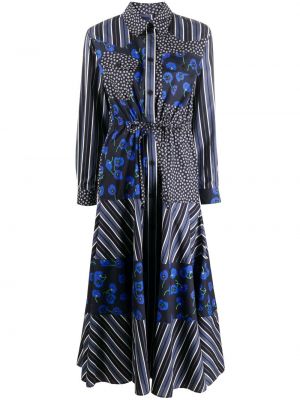 Midi haljina Kenzo plava