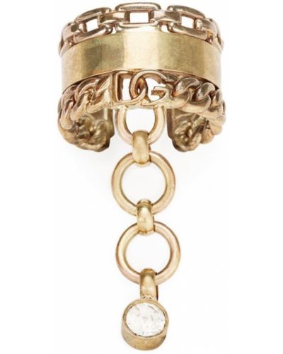 Laia lõikega sõrmus Dolce & Gabbana kuldne