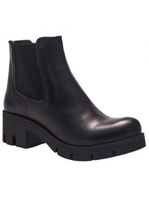 Черные кожаные ботинки Francesco V