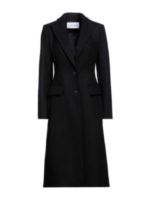 Cappotto di lana Trussardi nero
