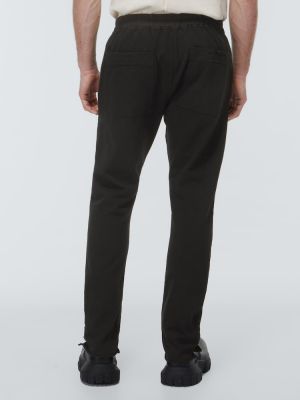 Spodnie sportowe bawełniane Drkshdw By Rick Owens czarne