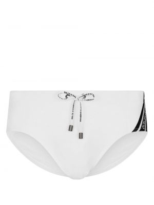 Παντελόνι κολύμβησης με σχέδιο Dolce & Gabbana λευκό
