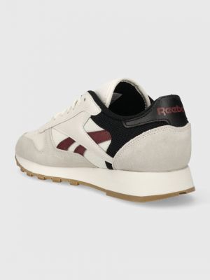 Bőr sneakers Reebok Classic Leather szürke