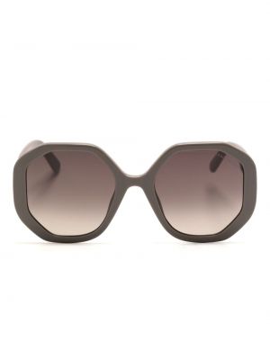 Oversized slnečné okuliare s prechodom farieb Marc Jacobs Eyewear sivá
