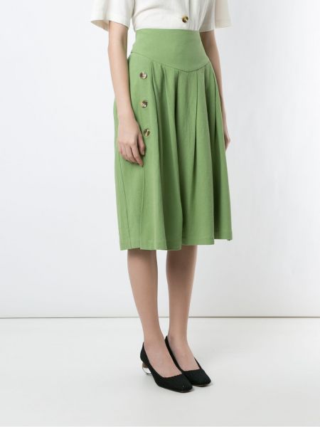 Midi sukně Olympiah zelené