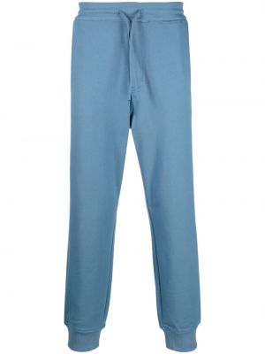 Spodnie sportowe bawełniane Y-3 niebieskie
