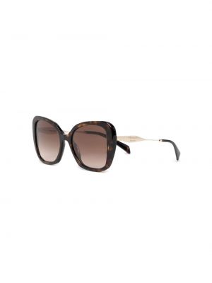 Oversize sonnenbrille mit farbverlauf Prada Eyewear