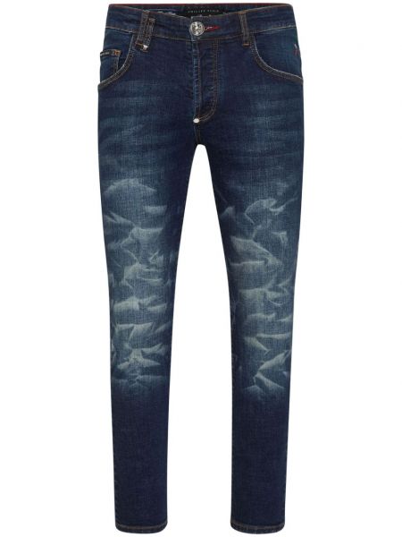 Stretch-jeans Philipp Plein blau