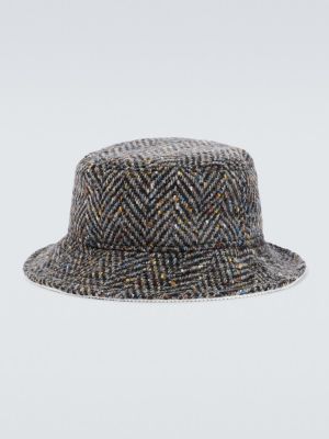 Vlněný klobouk Marni šedý