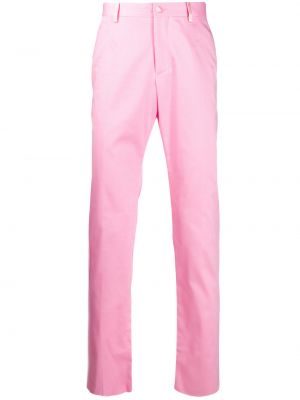 Pantalones rectos Philipp Plein rosa