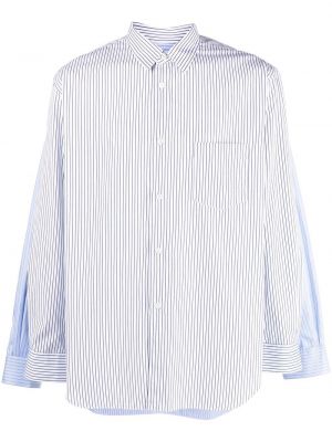 Trykt stripete skjorte Comme Des Garcons Shirt blå