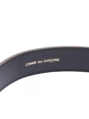 Коричневый кожаный ремень Comme Des Garçons Wallet