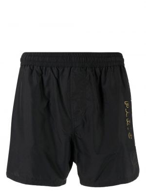 Trykt shorts Balmain svart