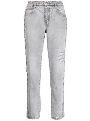 Jeans skinny slim Ermanno Scervino gris
