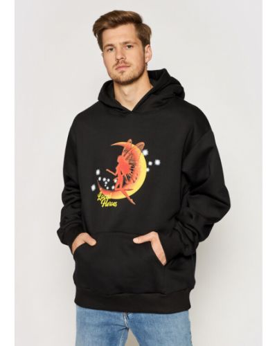 Local Heroes Pulóver Magic Hell AW21S0072 Fekete Regular Fit