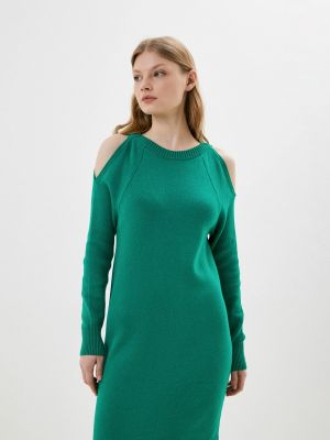 Платье-свитер Marytes зеленое