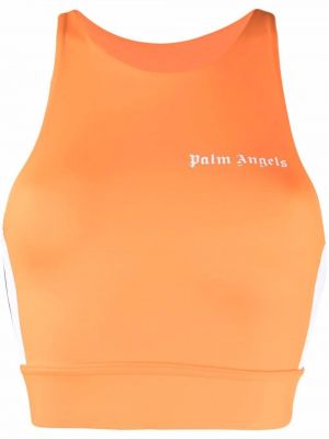 Crop top Palm Angels oransje