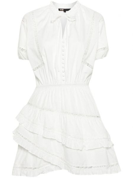 Памучна рокля Maje бяло