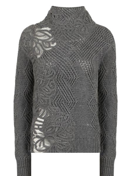 Серый свитер Ermanno Scervino
