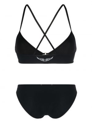 Bikini mit print Zadig&voltaire schwarz