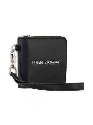 Portfel Armani Exchange czarny