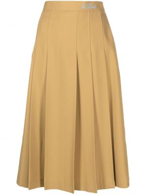 Plisované sukně Lacoste žluté