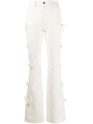 Pantaloni Raquette, bianco