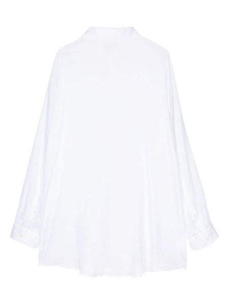 Koszula bawełniana Isabel Benenato biała