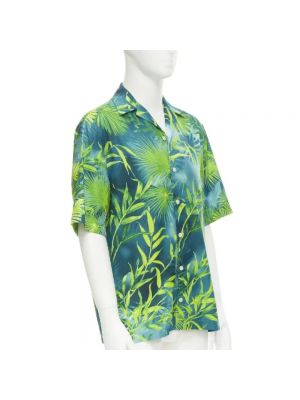 Camisa Versace Pre-owned verde
