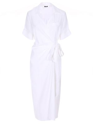 Белое платье Kiton