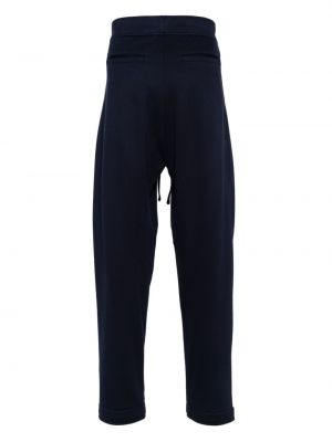 Pantalon de joggings brodé 4sdesigns bleu